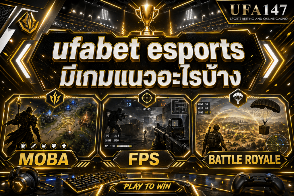 ufabet esports มีเกมแนวอะไรบ้าง