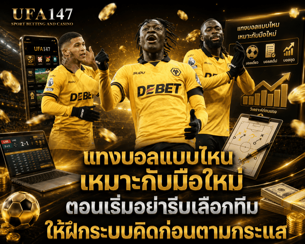 แทงบอลแบบไหนเหมาะกับมือใหม่