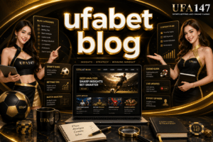 ufabet blog บทความที่ครอบคลุมทุกการเดิมพันออนไลน์ อ่านที่นี้ได้ครบถ้วน
