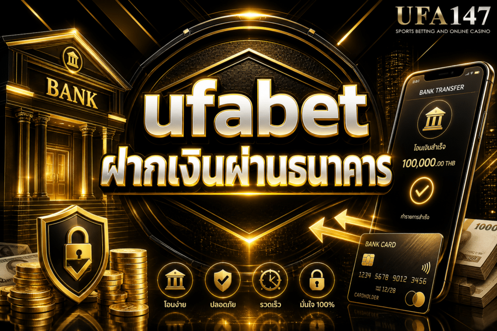 ufabet ฝากเงินผ่านธนาคาร ฝากได้ 24 ชม.